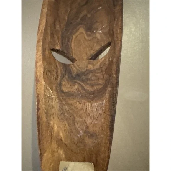 RARE Wood African or Polynesian Cultures Tribal Mask(12.5